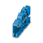 Phoenix Contact SC 2.5/ 1-L BU Series Combi Receptacle for Use with DIN Rail Terminal Blocks, 24A