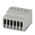 Phoenix Contact SC 2.5/ 6 Series Combi Receptacle for Use with DIN Rail Terminal Blocks, 24A