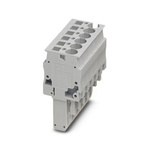 Phoenix Contact SP 4/ 6 Series Terminal Plug for Use with Din Rail, 32A