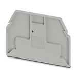Phoenix Contact D-RSC 5 Series End Cover for Use with DIN Rail Terminal Blocks
