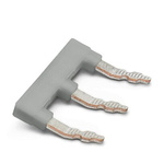 Phoenix Contact EB 1/3/5-8 Series Insertion Bridge for Use with DIN Rail Terminal Blocks