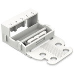 Wago 221 Series Mounting Carrier for Use with Inline Splicing Connector