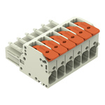 Wago 831 Series Female Connector for Use with Male Connector, 41A, CSA