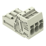 Wago 831 Series Male Connector for Use with Female Connector, 41A, CSA