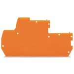 Wago 870 Series End And Intermediate Plate for Use with Rail Mounted Terminal Blocks With CCC