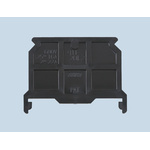 Toyogiken PTU Series End Cover for Use with DIN Rail Terminal Blocks