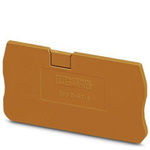 Phoenix Contact D-ST 4 OG Series End Cover for Use with Modular Terminal Block