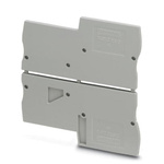 Phoenix Contact D-STIO 2.5/3 Series End Cover for Use with Modular Terminal Block