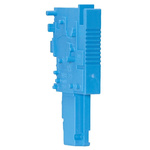 Wieland WBF Series Left Side Connector for Use with DIN Rail Terminal Block with Plug-In Connection