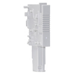 Wieland WBF Series Left Side Connector for Use with DIN Rail Terminal Block with Plug-In Connection