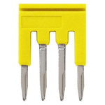 XW5S Short Bar for use with XW5G-P1.5-4 Grounding Terminal Block, XW5T-P1.5-4 Feed Through Terminal Block