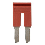 XW5S Short Bar for use with XW5G-P4.0-2 Grounding Terminal Block, XW5T-P4.0-2 Feed Through Terminal Block