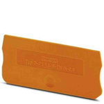 Phoenix Contact D-PT 1,5/S Series End Cover for Use with DIN Rail Terminal Blocks