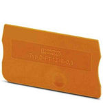 Phoenix Contact D-PT 1,5/S Series End Cover for Use with DIN Rail Terminal Blocks