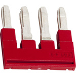 Schneider Electric TRA Series Plug-in Bridge for Use with TRR Spring Terminal, TRV Screw Terminal