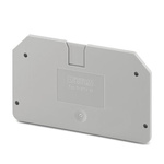 Phoenix Contact D-XTV 10 Series End Cover for Use with DIN Rail Terminal Blocks
