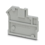 Phoenix Contact D-UK 3-MVSTB Series End Cover for Use with DIN Rail Terminal Blocks