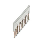 Phoenix Contact FBS 10-8 GY Series Plug-in Bridge for Use with DIN Rail Terminal Blocks, 41A