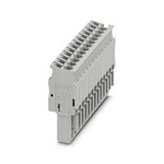 Phoenix Contact SP 2.5/13 Series Terminal Plug for Use with Din Rail, 24A