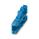Phoenix Contact SC 4/ 1-L BU Series Combi Receptacle for Use with DIN Rail Terminal Blocks, 32A