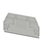 Phoenix Contact D-RSC 5-T Series End Cover for Use with DIN Rail Terminal Blocks