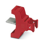 Phoenix Contact FTP-2/4 SERVICE Series Test Plug for Use with Din Rail, 24A