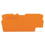 Wago TOPJOB S Series End And Intermediate Plate for Use with DIN Rail Terminal Block