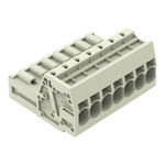 Wago 831 Series Male Connector for Use with Female Connector, 41A, CSA