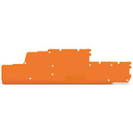 Wago 870 Series End And Intermediate Plate for Use with Rail Mounted Terminal Blocks With CCC
