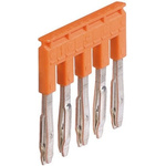Entrelec JB8 Series Jumper Bar for Use with Terminal Block