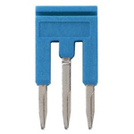 XW5S Short Bar for use with XW5G-P1.5-3 Grounding Terminal Block, XW5T-P1.5-3 Feed Through Terminal Block