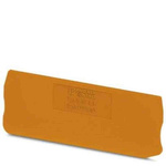Phoenix Contact D-ST 2,5 Series End Cover for Use with DIN Rail Terminal Blocks