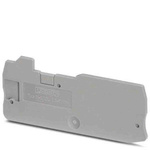 Phoenix Contact D-QTCU Series End Cover for Use with DIN Rail Terminal Blocks