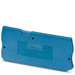 Phoenix Contact D-PT 4 Series End Cover for Use with DIN Rail Terminal Blocks