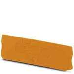 Phoenix Contact D-PT 1,5/S Series End Cover for Use with DIN Rail Terminal Blocks