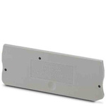 Phoenix Contact D-PTC 2,5 Series End Cover for Use with DIN Rail Terminal Blocks