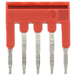 Siemens 8WH Series Jumper Bar for Use with DIN Rail Terminal Blocks