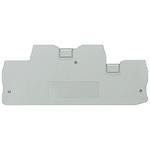 Siemens 8WH9001 Series End Cover for Use with DIN Rail Terminal Blocks