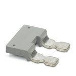 Phoenix Contact EB 2-25 Series Insertion Bridge for Use with DIN Rail Terminal Blocks