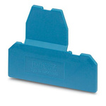 Phoenix Contact D-UKKB 3/5 BU Series End Cover for Use with DIN Rail Terminal Blocks