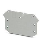 Phoenix Contact D-UK3D-MSTBV-5.08 Series End Cover for Use with DIN Rail Terminal Blocks