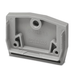 Phoenix Contact D-MZB 1.5 Series End Cover for Use with DIN Rail Terminal Blocks