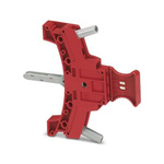 Phoenix Contact FTP-2/1 SERVICE Series Test Plug for Use with Din Rail, 24A