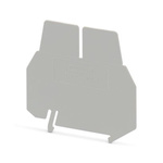 Phoenix Contact TS-UK 6-T Series Separating Plate for Use with DIN Rail Terminal Blocks