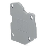 Wago TOPJOB S Series End Plate for Use with DIN Rail Terminal Block