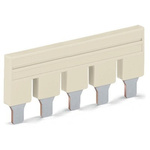 Wago TOPJOB S Series Jumper for Use with DIN Rail Terminal Block, 57A