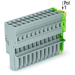 Wago 769 Series Female Connector for Use with Male Connector, 32A, CSA