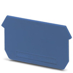 Phoenix Contact D-UDK 4 BU Series End Cover for Use with Modular Terminal Block