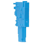 Wieland WBF Series Right Side Connector for Use with DIN Rail Terminal Block with Plug-In Connection