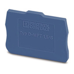 Phoenix Contact D-MPT 1.5/S BU Series End Cover